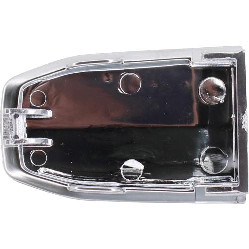 NewYall Front Door Lock Cylinder Cover Chrome for Cadillac Escalade 2015-2018 Escalade ESV 2015-2018