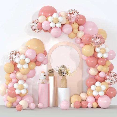 Metal Open Arch Backdrop Stand,Set of 2 Gold Curved Arch Backdrop Stand Half Moon Wedding Arches for Ceremony,Birthday,Anniversary,Baby Shower,Floral Stand,Ramadan Decoration (6.7FT & 5.8FT)