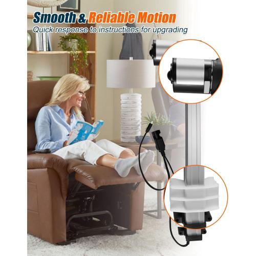 Linear Actuator Replacement Fit for Kaidi Model KDPT007-11 Power Recliner Lift Chairs Motor