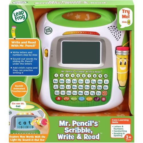 LeapFrog Mr Pencil's Scribble Write and Read, Green