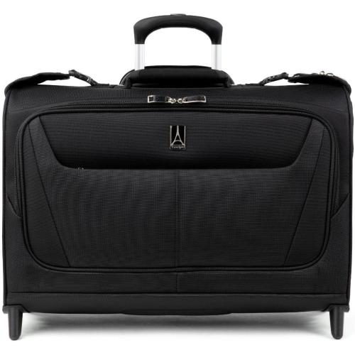 Travelpro Maxlite 5 Softside Lightweight Carry-On Upright 2 Wheel Rolling Garment Bag, Men and Women, Black, 22-Inch