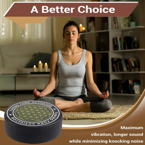 Chakra Tuning Forks 128Hz, 136.1Hz, 256Hz, 384Hz forHealing,Sound Therapy,Keep Body