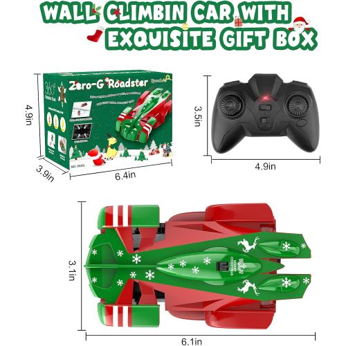 Wall Climbing Remote Control Car (Xmas)