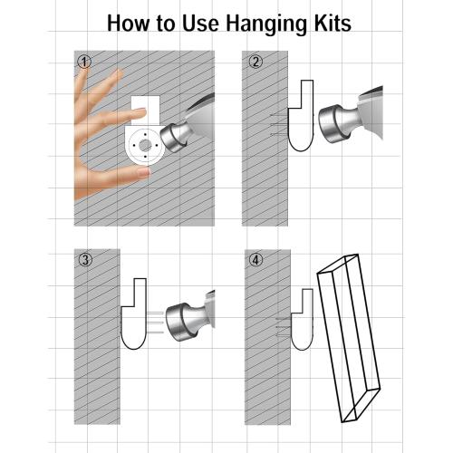 Drsoum 11x14in Boho Wall Art Green Sage Decor Framed Wood Modern Bohemian Abstract Geometry Canvas Prints Ready to Hang