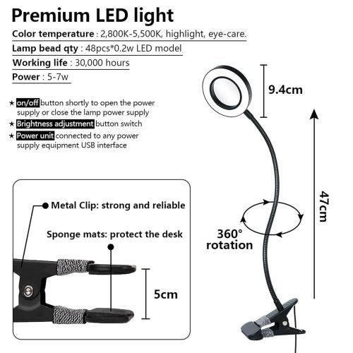LEIBOU Professional 36''L Portable & Foldable Manicure Table Nail Technician Desk Workstation Manicure Table with Magnifier USB LED Table Lamp,Rolling Wheels,Drawer,Sponge,Free Carrying Bag (Black)