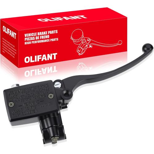 OLIFANT Brake Master Cylinder Handle for Honda TRX 250 300 350 400 450 Foreman 500 Rubicon FourTrax 300 Rancher 350 420 Recon 250 Rincon Sportrax 7/8 ATV Hydraulic Brake Lever
