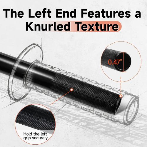 JRL 7/8 Pitbike Handlebars For Motorcycle ATV Mini bike Pit Dirt Bike Mid-Rise Handle Bars Offroad Black