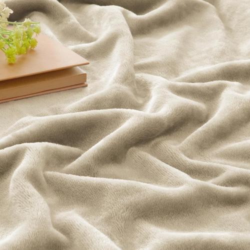 Fleece Blanket Soft Plush Throw for Couch Linen