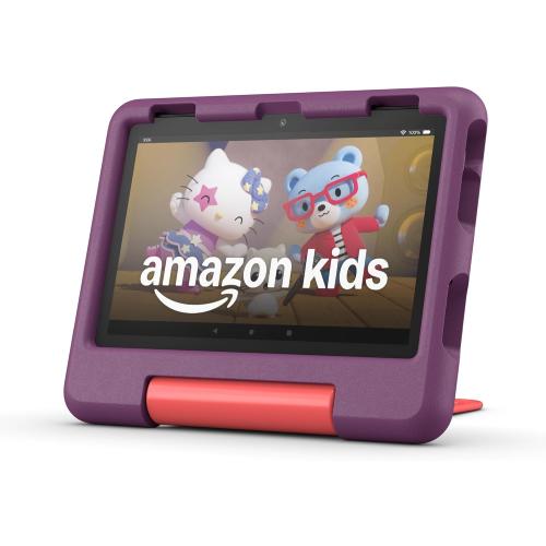 REFURBISHED ❗❗Amazon Fire HD 8 Kids tablet  ages 3-7. With bright 8 HD screen. Includes ad-free and exclusive content, parental controls and 13-hr battery, 32GB,