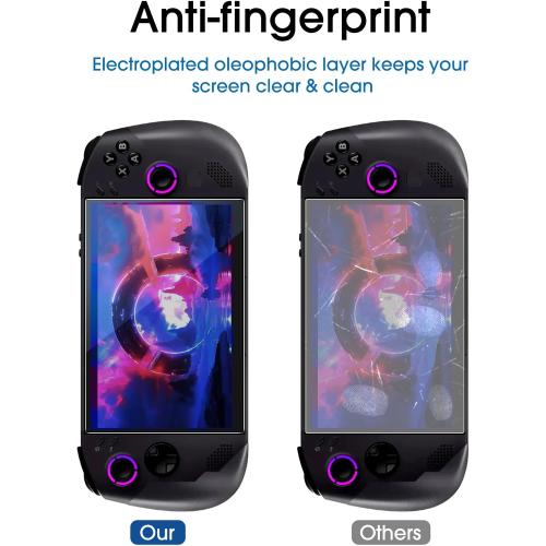 amFilm 2 Pack Screen Protector for Lenovo Legion Go S 8.0'' Handheld 2025, Tempered Glass, 8.0 inch Full Coverage, Transparent Ultra HD, Anti-Scratch, Anti-Fingerprint
