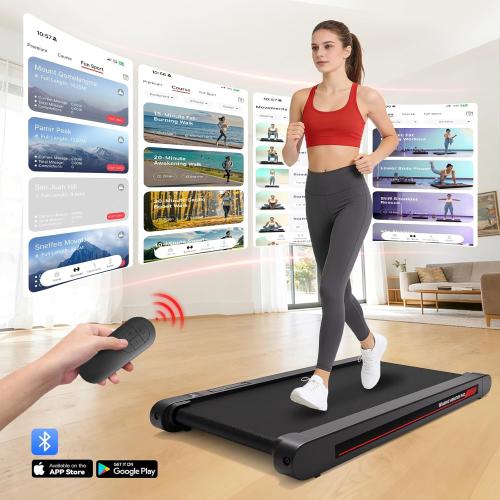 Freepi Walking Vibration Pad,3 in 1 Treadmill for Home,Portable Walking Treadmill Pad with Vibration Plate