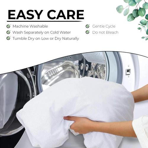 LINENWALAS Tencel Lyocell Silk Pillowcases for Hair and Skin, King Size 20x40 with Envelop Closure Soft, Breathable, Eucalyptus Cooling Pillowcases Set of 2 (Blue Dark, King)