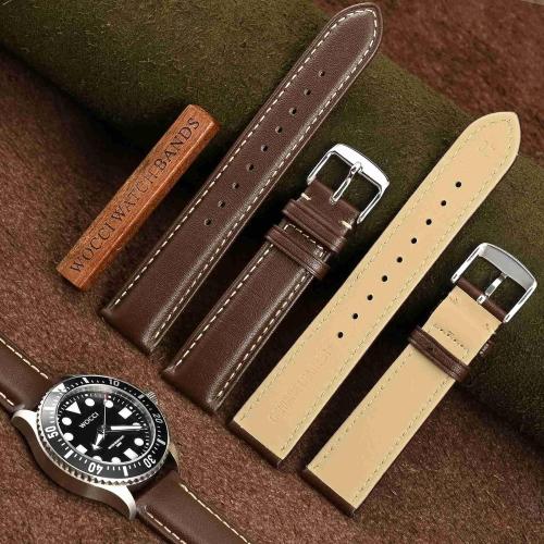 Strap code Watch Band for Men and Women,  Dark Brown