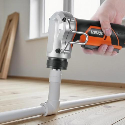 VEVOR Cordless Tube Expander, 20V Max Electric Tubing Expansion Tool for 1/2, 3/4, 1 PEX-A Pipes, 22000RPM Pipe Expander with 3 Expanding Head, 2pcs 2AH Battery, Fast Charger & Carrying Case