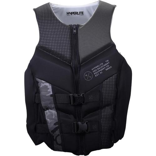 HyperLite Men's Elite Life Jacket - US Coast Guard Approved Level 70 Buoyancy Aid, Great for Any Water Sports Activity Including Boating, Paddle & Swimming
