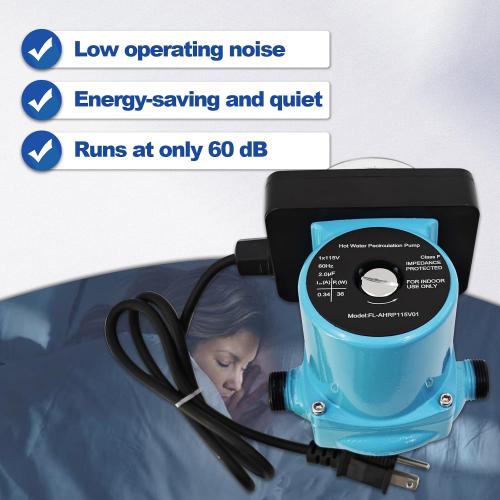 FL-AHRP115V01 115V 60HZ Instant Hot Water Recirculation Pump