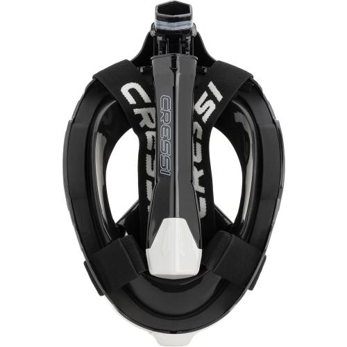 Cressi Adult Snorkeling Full Face Mask - Wide Clear View, Anti-Fog System - Easy Breathing: Safety First - Bali: Designed in Italy
