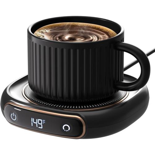 Coffee Mug Warmer, Mug Warmer for Desk, Electric Beverage Warmer for Coffee/Tea/Milk in Your Home & Office, Coffee -11 no Cup