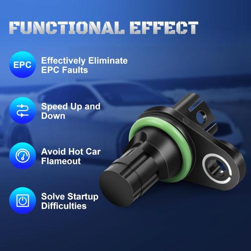 Set of 2 Camshaft Position Sensor Compatible with BMW 128i 135i 325i 328i 330i 335i 528i 535i 550i 650i 750i X3 X5 X6 Z4 2007-2011 Replaces 13627525014, 13627546660, 13627558518