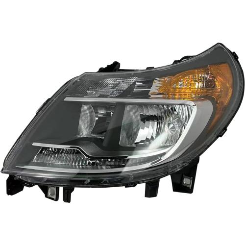 Replacement Driver Left Side Headlight Headlamp with DRL for RAM Promaster 1500 2500 3500 from 2010-2022