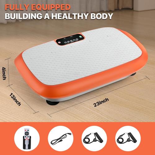 Vibration Plate Exercise Machine for Weight Loss Fitness Equipment, Vibration Plate Platform for Home Fitness,Lymphatic Drainage Shaking Full Body Shaker 99 Adjustable Speeds