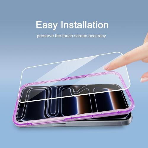 Ailun 3 Pack Screen Protector for iPhone 17 Pro Max, Tempered Glass