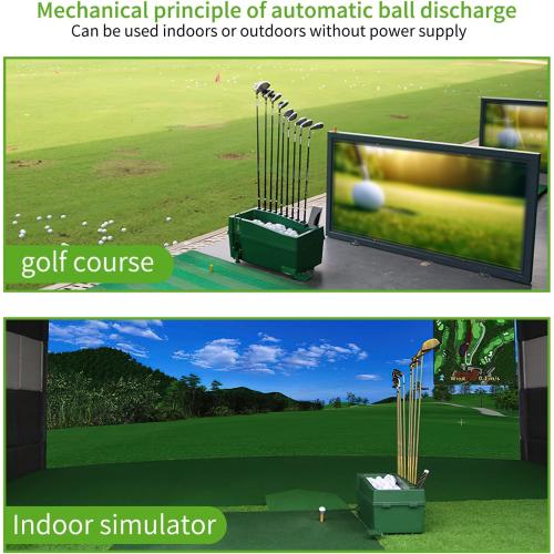JJM Golf Balls Automatic Driver for Indoor Simulators and Golf Driving Range Teeing Machines