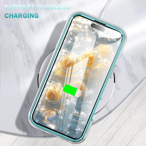 Cute Flower Case for iPhone 16 Pro Max 6.9 inch Built with Screen Protector, Lightweight and Stylish Full Body Shockproof Protective Rugged TPU Case for Women/Girls-Golden Peony Flower