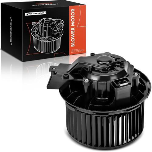 A-Premium Front HVAC Heater Blower Motor with Fan Cage Compatible with Ford & Lincoln Vehicles - 2013-2019 Explorer, Flex, Taurus, Police Interceptor Sedan, 2012-2016 MKS, 2012-2019 MKT