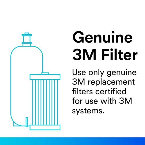 3M Aqua-Pure Whole House Standard Sump Replacement Water Filter Drop-in Cartridge AP1001, 5566601
