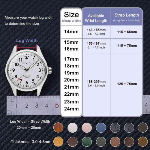 Strap code Watch Band for Men and Women,  Dark Brown