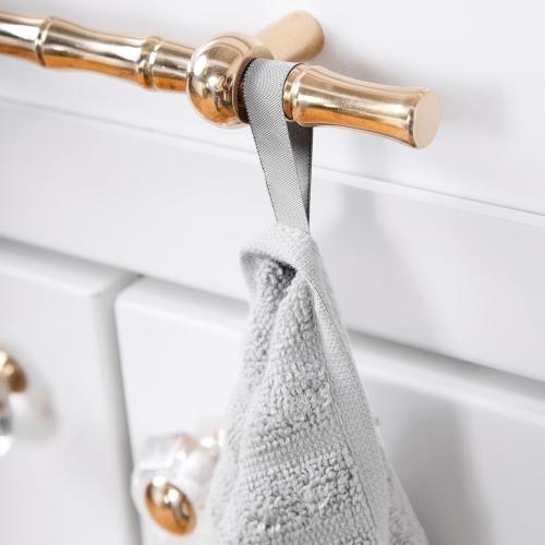 All-Clad Solid Kitchen Towel: Highly Absorbent, Super Soft Long Lasting - 100% Cotton, 17x30 Tea Towel for Cleaning & Drying Dishes, Pans, Glassware, or Countertops, (1-Pack), Titanium Gray