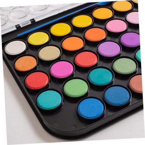 COHEALI Color Portable Watercolor Set Multi-function Gouache Paint Kit for Travel Art and Outdoor Sketching for Beginners and Professionals
