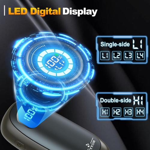 Hand Warmers Rechargeable - Electric Hand Warmers, Max 16 Hrs Warmth 4 Levels Heat Up to 127℉, Dual-Side Heating Portable Reusable Pocket Heater 2 Pack for Raynauds, Hunting, Camping, Golf