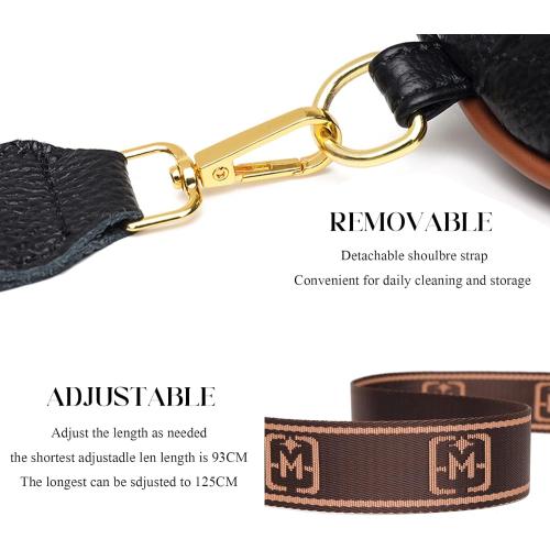 Eslcorri Small Crossbody Sling Bag for Women Trendy - Fanny Packs Leather Chest Belt Bum Bag Anti Theft Purse for Travel