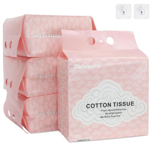 New box damaged 80x10 Face Towels Disposable-80Ct, Face Towelettes for Sensitive Skin, Clean Facial Wipes for Makeup Removing, Facial Cleansing, Travel, Dry Wipes Face Cloths