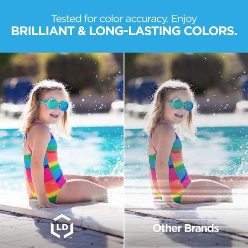 LD Compatible Toner Cartridge Replacement for HP 201X High Yield (2 Black, 1 Cyan, 1 Magenta, 1 Yellow, 5-Pack) Compatible LaserJet M252dw M252n M277c6 M277n MFP M277dw