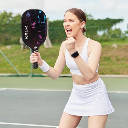 Pickleball Paddles, USAPA Approved Fiberglass Surface Pickleball Set with Pickleball Rackets, Pickleball Paddles Set ​for Men Women