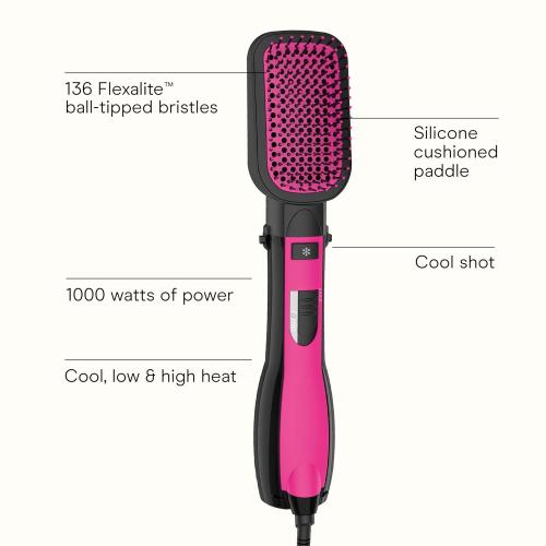 INFINITI PRO CONAIR All-in-One Smoothing Dryer Brush, Hair Dryer, Hot Air Brush