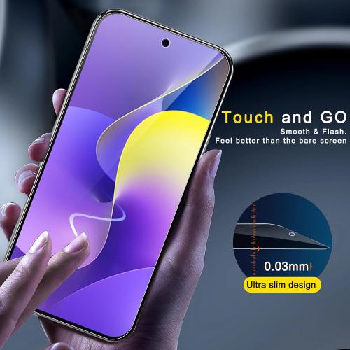 Ferilinso [Auto Dust Install] 3 Pack Privacy Screen Protector for Google Pixel 10 Pro XL, Tempered Glass Phone Case Friendly Accessories, Protector de Pantalla for Google Pixel 10 Pro XL