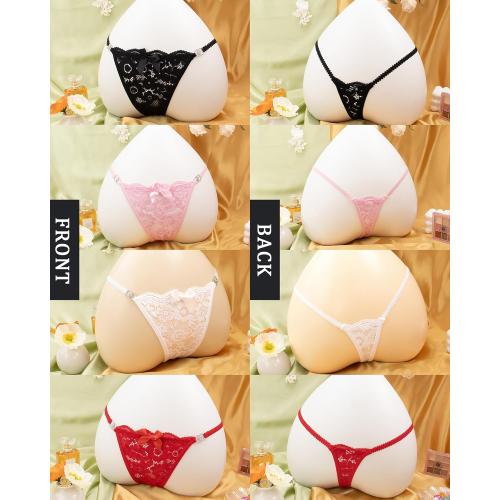 Size 4 XL 5 Thongs Women G-String Thongs Panties T Back Breathable Sexy Underwear