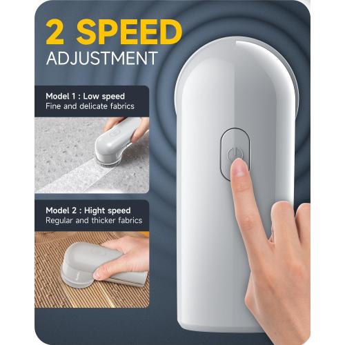 Fabric Shaver Lint Remover, Sweater Shaver to Remove Pilling, Lint Shaver with 2-Speed Power Adjustment, Fuzz Shaver for Clothes Balls-Battery Operated