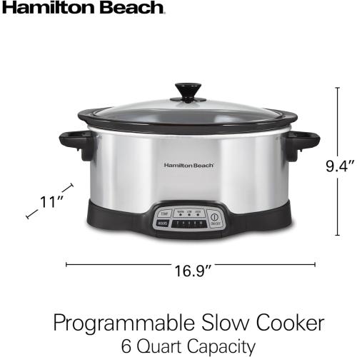 Hamilton Beach 6-9 Quarts Progamable Slow Cooker