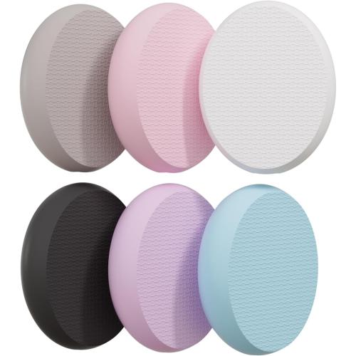 AmazerBath 6 PCS Lotion Applicator Replacement Pads, Back Sunscreen Applicator for Kids, Elderly, Women, Apply Cream Medicine Skin Cream Moisturizer Sunscreen Tanner, Handle Not Included, Colorful