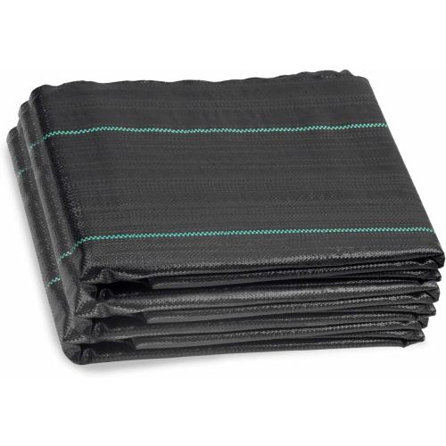 Landscape Fabric 4ft X 30ft Weed Barrier Landscape Fabric Heavy Duty Premium 3.2oz Garden Fabric Weed Barrier Weed Block Gardening Mat,Woven Geotextile Fabric Ground Cover Weed Barrier