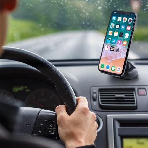 Bracketron Magnet XT Phone Mount Universal Magnetic Phone Holder for Car Dash and Window