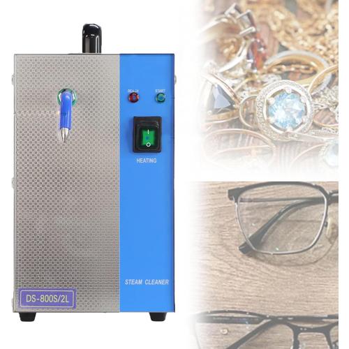 1300W Professional Jewelry Steam Cleaner, Stainless Steel Jewelry Steam Cleaner, 2L Electric Steam Jewelry Cleaner,for Cleaning Jewelry/Gold/Silver