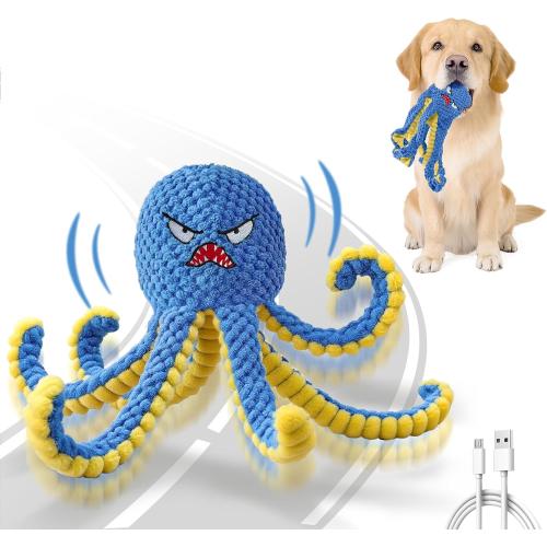 Interactive Dog Toys Octopus to Keep Them Busy(Blue)