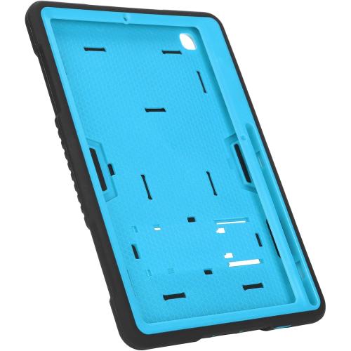Protective Case for iOS Tablet and Tab S6 High Strength Shockproof Easy Carry for Office School Use Made of Flexible Silicone and ABS (Blue)