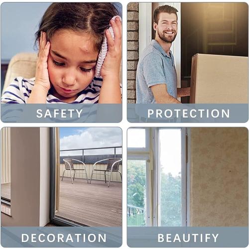 Clear Wall Corner Protector, 2 PCS Self-Adhesive Corner Protectors for Walls, 1.57 W x 35.4 L, Wall Corner Guard for Baby，Furniture，Door，Tables，Cover Sharp Furniture，Easy to Install
